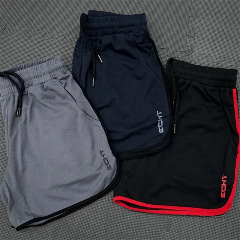 Shorts Fitness Masculinos – Ultra Leves, Secagem Rápida, Respiráveis e Perfeitos para Corrida e Academia