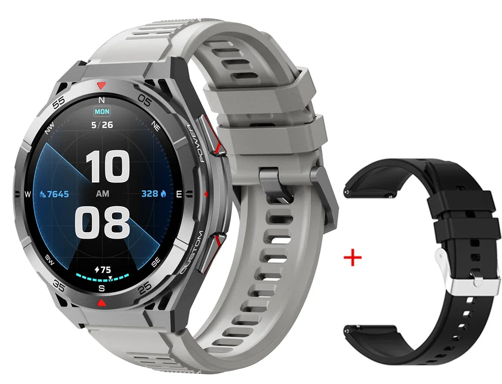 Relógio Smart X2B Premium – GPS, Ligações Bluetooth, IA, Monitoramento de Saúde e Fitness