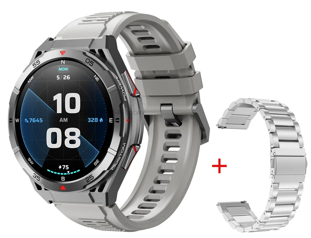 Relógio Smart X2B Premium – GPS, Ligações Bluetooth, IA, Monitoramento de Saúde e Fitness