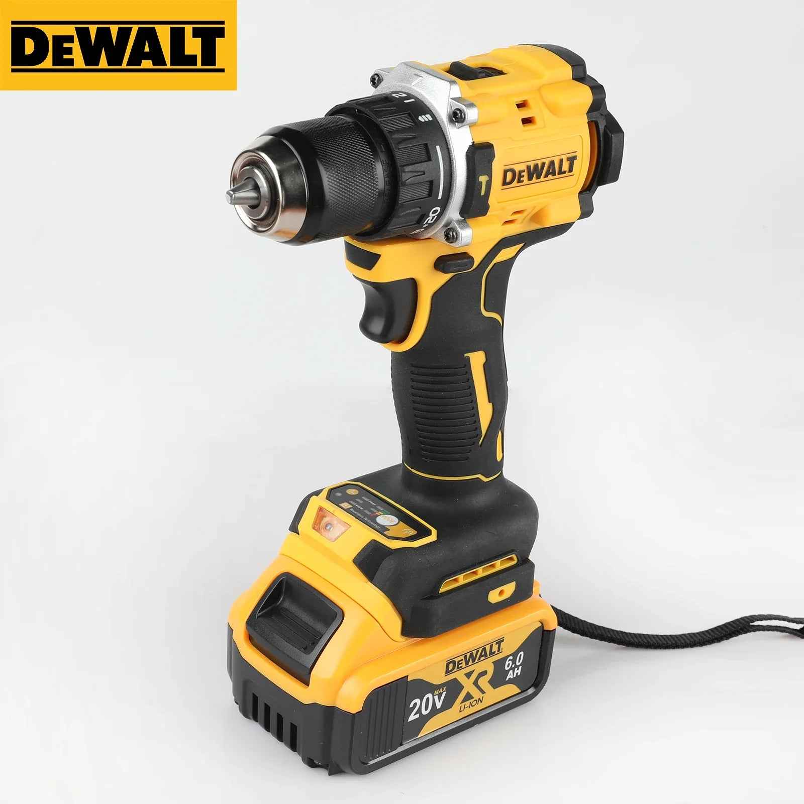 Furadeira de Impacto Sem Fio DEWALT DCD805 20V MAX Brushless – Parafusadeira Elétrica Multifuncional