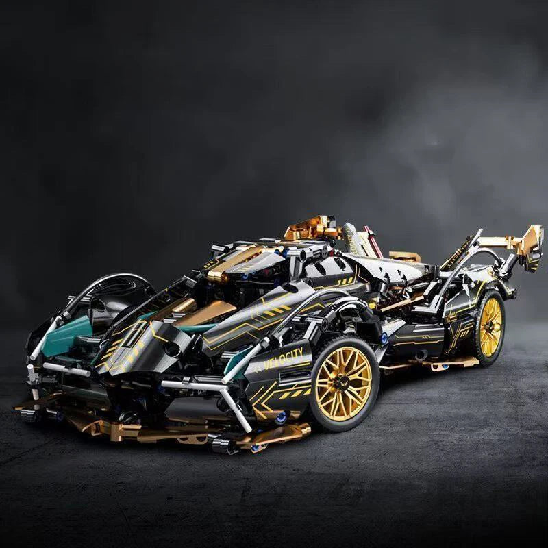 Modelo V12 1690 Peças – Edição Atualizada, resistente e ideal para colecionadores.