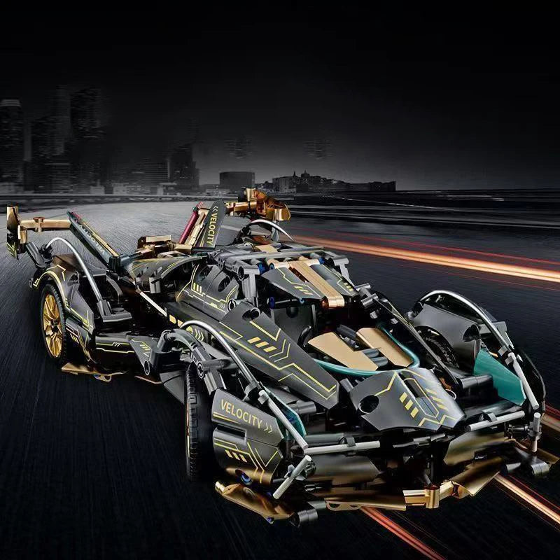 Modelo V12 1690 Peças – Edição Atualizada, resistente e ideal para colecionadores.