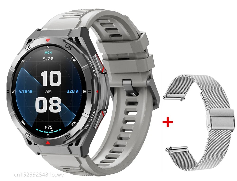 Relógio Smart X2B Premium – GPS, Ligações Bluetooth, IA, Monitoramento de Saúde e Fitness