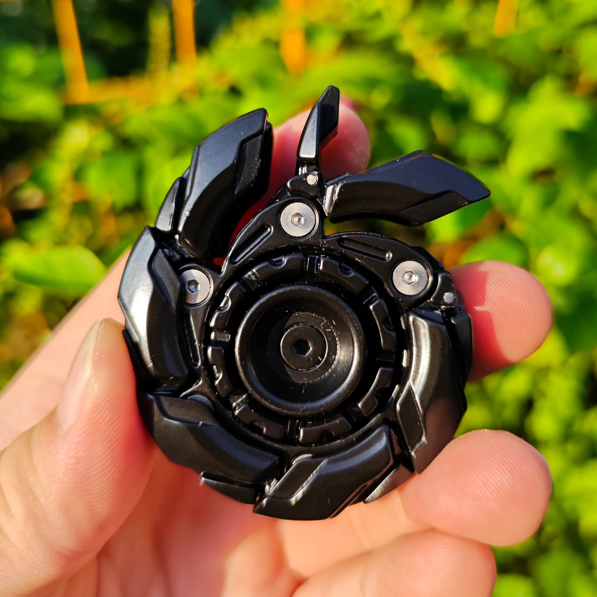 EDC Fidget Sliders Open Armor – Giroscópio Magnético Antiestresse