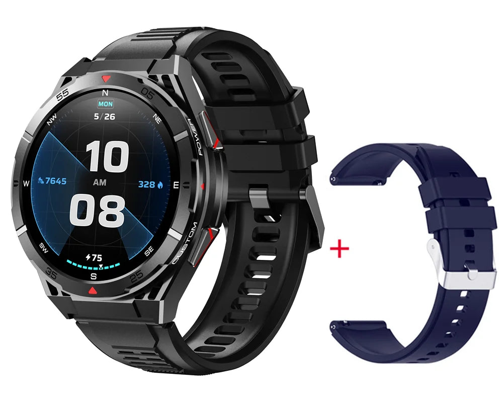 Relógio Smart X2B Premium – GPS, Ligações Bluetooth, IA, Monitoramento de Saúde e Fitness