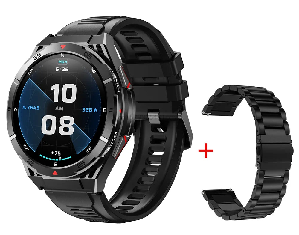 Relógio Smart X2B Premium – GPS, Ligações Bluetooth, IA, Monitoramento de Saúde e Fitness