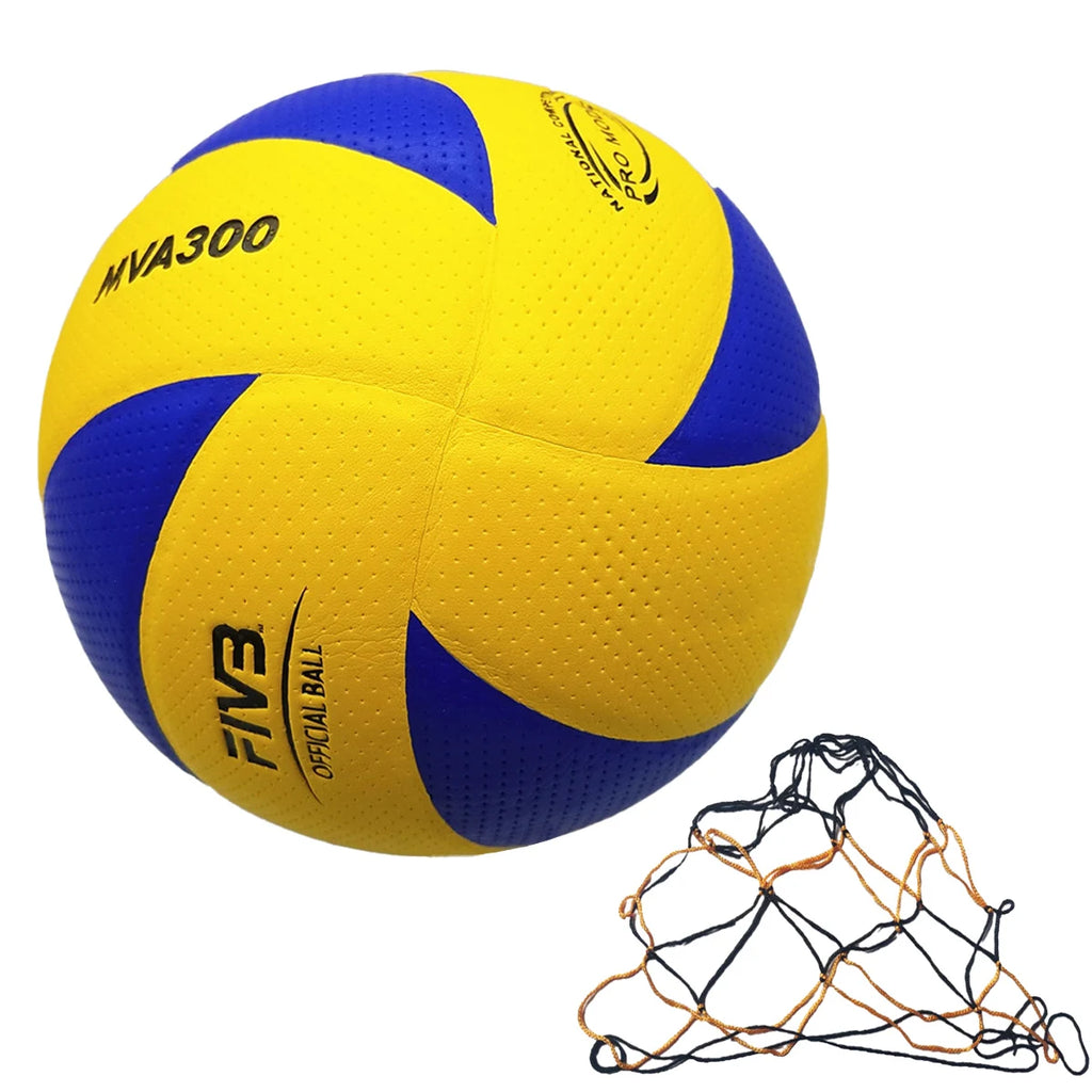 Bola de Vôlei Profissional PU – Tamanho 5  Toque Macio • Indoor & Outdoor • Treinos e Competições