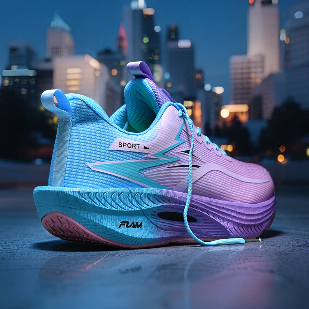 Tênis Flam Esportivo Unissex – Material de Excelência, Ultra Leves, Respiráveis e com Amortecimento Air | Ideais para Corrida, Caminhada, Academia e Uso Diário